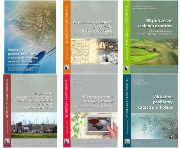 Wybrane prace opublikowane w serii Monografie Geodezja i Kartografia
